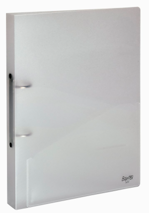 RINGBIND A4 BANTEX 2 RINGE TRANSPARANT