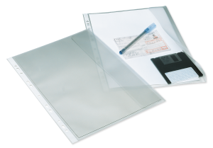 Bantex Dokumentlomme Med Flap 0,13 Mm, Transparent