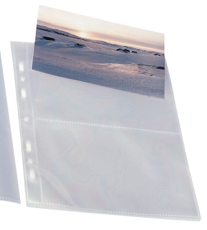 Bantex Postkortlomme, Transparent