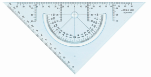 LINEAL GEOMETRI TREKANT LINEX 2622 M/VINKELMÅLER