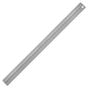 LINEAL ALUMINIUM 50 CM