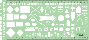 Linex 1374S Militærskabelon