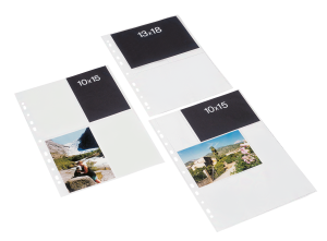 Bantex Fotolomme 0,09 Mm 10 Stk. Højformat, Transparent