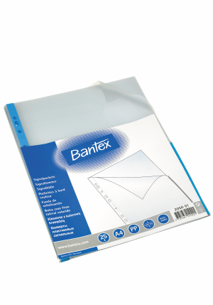 Bantex Signallomme 0,08 Mm, Blå