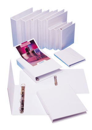 Bantex Insert2 A4+ Præsentations Ringbind 1,6 Cm Kapacitet, Hvid