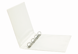 Bantex Insert2 Præsentations Ringbind 2,5 Cm Kapacitet, Hvid