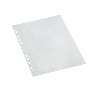 Bantex Lomme Med Åbning I Top 0,11 Mm 100 Stk., Glasklar