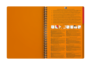 Activebook Oxford International Notesbogmed PP omslag og dobbeltspiral, B5, 160 sider, linjeret