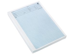 Bantex Eksamenspapir, Millimeter, Blå