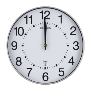 VÆGUR UNILUX WAVE SØLV Ø30CM