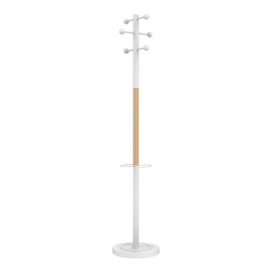 Unilux Access Stumtjener i hvid/træ