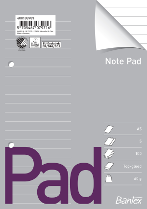 BLOK A5 LINIERET TOPLIMET 2 HULLER