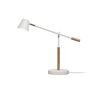 Unilux Vicky LED-lampe i hvid/træ