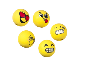 Linex viskelæder med Emojis