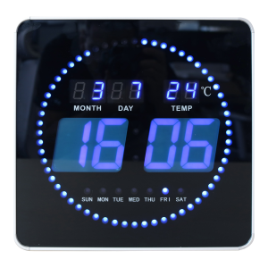 Unilux Flo LED ur, Sort