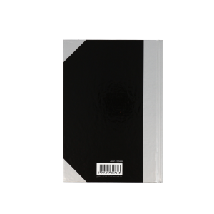 Bantex Notes, A5, linjeret, Sort/Sølv