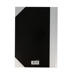 Bantex Notes, A4, linjeret, Sort/Sølv