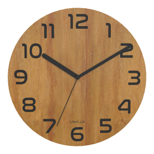Unilux Palma Bambus Væg Ur