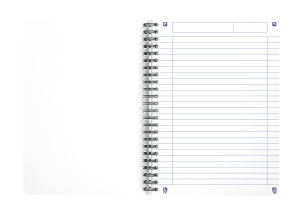 NOTESBOG A5 OXFORD MY REC`UP LINIERET ASS. 5 STK/PK