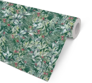GAVEPAPIR JUL 57CM WINTER GREEN 154 MTR. KRAFTPAPIR