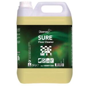 GULVRENGØRING SURE FLOORCLEANE PLANTEBASERET LAVTSKUM. 5 LTR