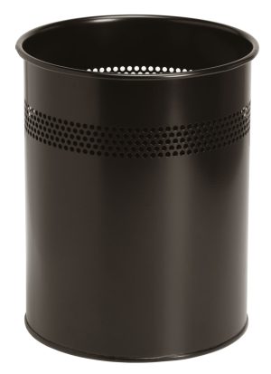 Papirkurv Twinco TWIN Metal 15L, sort