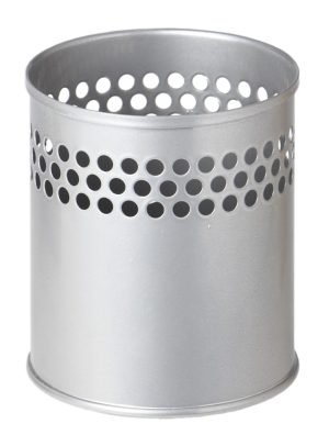 PENNEHOLDER TWIN METAL SØLV