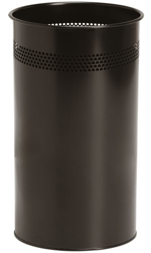 PAPIRKURV TWINCO 21 LTR. SORT METAL 46CM X Ø26CM