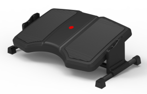 FODSTØTTE TWINCO PROF. SORT JUSTERBAR