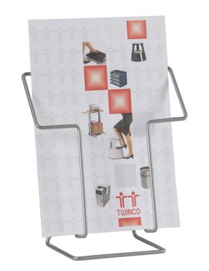BROCHUREHOLDER TWIN A4 1-FAGS