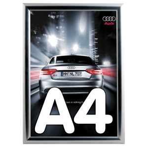 KLAPRAMME A4 25MM ALU TWIN LIGHT SNAPRAMME