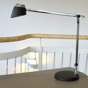 BORDLAMPE NAPOLI SORT M/BORDFOD