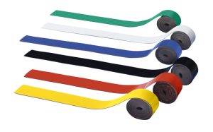 MAGNETBÅND 20MM SORT 5 MTR.