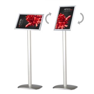 TWIN MENU INFOSTAND  A4