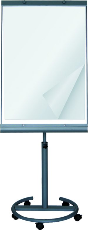 FLIPOVER TWIN MOBILE 65X100CM MAGNETISK MED LÅSBARE HJUL