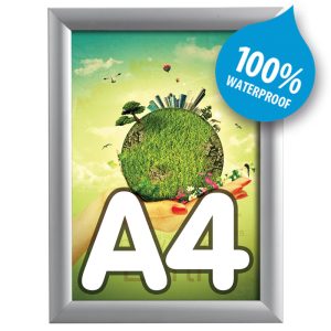 KLAPRAMME A4 25MM VANDTÆT ALU