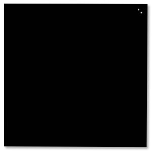 100 x 100 cm. Black Magnetic Glass Board