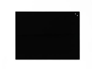 180 x 120 cm. Black Magnetic Glass Board