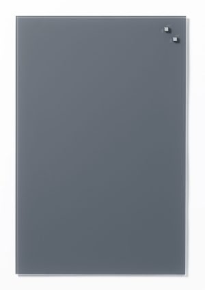 40 x 60 cm. Grey Magnetic Glass board