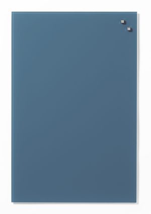 40 x 60 cm. Jeans blue Magnetic Glass board