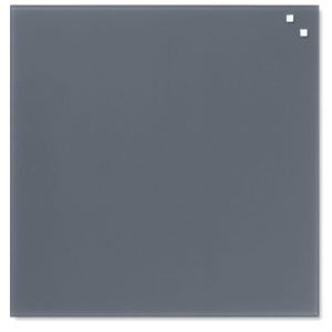 45  x 45 cm. Grey Magnetic Glass board