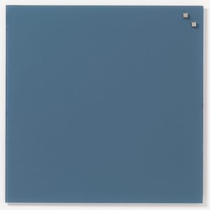45 x 45 cm. Jeans blue Magnetic Glass board