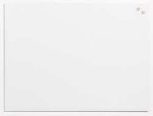 60 x 45 cm. PURE White Magnetic Glass board