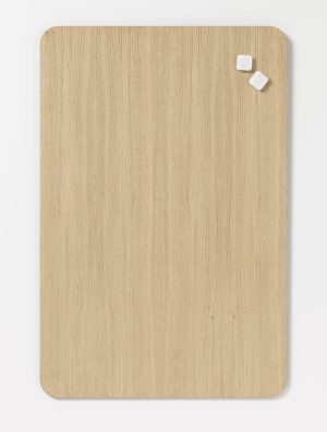 40 x 60 cm. Oak Magnetic board