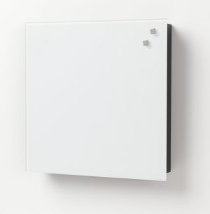 NØGLESKAB NAGA GLASLÅGE T/50 MAGNETISK 30x30CM HVID