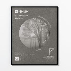 Picture frame, 40x50 cm, black