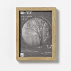 Picture frame, 13x18 cm, oak wood