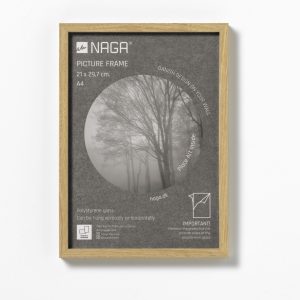 Picture frame, 21x29.7 cm, oak wood