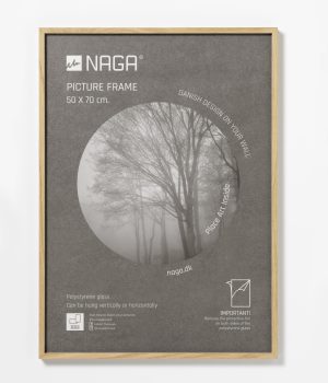 Frame for posters, 50x70 cm, oak tree