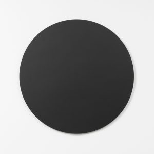 Circle 57 cm. Magnetic, frameless, black chalkboard